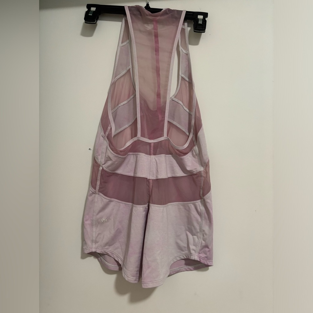 Lululemon tie dye pink tank